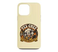 Yes Chef for Culinary Lover Kitchen Worker Humour Coque pour iPhone 13 Pro Max