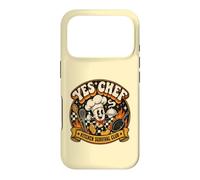Yes Chef for Culinary Lover Kitchen Worker Humour Coque pour iPhone 17 Pro