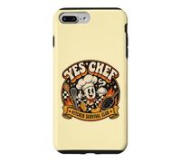 Yes Chef for Culinary Lover Kitchen Worker Humour Coque pour iPhone 7 Plus/8 Plus