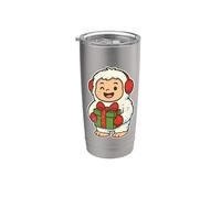 Yéti mignon avec boîte de vacances Gobelet isotherme en acier inoxydable double paroi