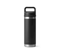 YETI Bouteille isotherme Rambler Bottle Chug Cap Acier inoxydable isolé sous vide 532 ml Noir
