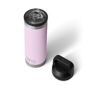 YETI Rambler Bottle Chug, Vacuum Insulated Stainless Steel Bottle with Chug Cap, Cherry Blossom, 18 oz (532 ml)
