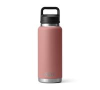 YETI Rambler Bottle Chug, Vacuum Insulated Stainless Steel Bottle with Chug Cap, Sandstone Pink, 36 oz (1065 ml)