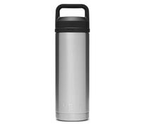 YETI Rambler Bottle Chug, Vacuum Insulated Stainless Steel Bottle with Chug Cap, Stainless Steel, 18 oz (532 ml)