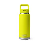 YETI Rambler Bouteille isotherme 26 oz 769 ml avec bouchon à paille Tropical Pink