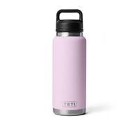 YETI Rambler Bouteille isotherme en acier inoxydable avec bouchon Chug - 1,1 l - Fleur de cerisier