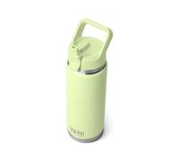 YETI Rambler C Straw Bottle, Stainless Steel Vacuum Insulated Bottle with Straw Cap, Grasshopper, 26 oz (769 ml)
