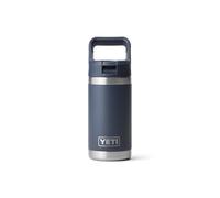 YETI Rambler Jr. Bouteille pour enfants de 355 ml, avec bouchon à paille, bleu marine
