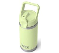 YETI Rambler Jr Kids Bottle, Vacuum Insulated Stainless Steel Bottle with Straw Cap, Grasshopper, 12 oz (354 ml)