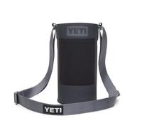 YETI Rambler Sangle pour bouteille d'eau Gris anthracite Taille L | Porte-bouteille durable avec bandoulière, poche Joey et base moulée pour un transport vertical et une hydratation mains