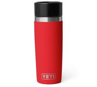 YETI Rambler Travel Bottle, Vacuum Insulated Stainless Steel Coffee Flask with Leakproof Hotshot Commuter Cap, Rescue Red, 16 oz (473 ml)