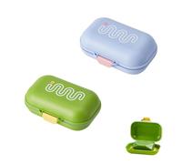 YFaith 2 Pièces Boite Savon Voyage, Boîte à Savon Portable de Voyage, PorteSavon Solide Plastique avec Couvercle Hermétique et Tampon de Drainage, pour Maison, L'école, Camping