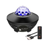 YFDGD Projecteur D'étoiles, Veilleuse De Galaxie Avec Haut-parleur Musical À Vagues L'océan, Lumière Du Ciel For Décoration Chambre, Cadeau D'anniversaire, Fête Imagerie Claire
