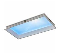 YFMYY Plafonniers encastrés pour Lucarne, plafonnier Bleu Ciel, luminaire de Plafond LED encastré, plafonnier à intensité Variable Ciel Clair pour Couloir de Salle de Bain et sous-Sol sans fenêtres