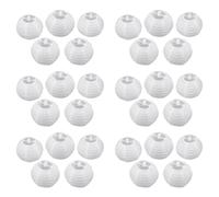 YGBWAOV 30Pcs 4 Pouces 10cm Lanterne Ronde en Papier pour La Décoration de Fête de Mariage d'anniversaire Cadeau Artisanat Bricolage Creavtive (Blanc)