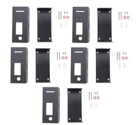 YGBWAOV 5X BoîTier en Alliage D'Aluminium pour Extension de Point D'AccèS Carte Rainsun Station de Radio WiFi Modem Vocal W Noir