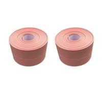 YGBWAOV D'Étanchéité Rose Imperméable 3,2 M X 2,2 Cm, Bande de Porte de Salle de Bain et de Cuisine Anti-Moisissure, Idéal pour Les Douches et Les Éviers
