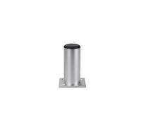 YGLEEULI Pieds de Meuble 1 Pied d'armoire réglable en Hauteur de 6 à 30 cm, Alliage d'aluminium épais, Pieds Support Meubles, chaises Table, canapé lit(Silver 10cm)