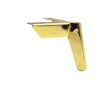 YGLEEULI Pieds de Meuble Lot de 4 Pieds canapé en métal Noir et doré for Meubles, Meuble TV, lit, Table Basse, Bureau, Tabouret, Chaise, matériel 8/10/12/15 cm(Gold-10cm-4pcs)