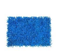 YGLONG Gazon Synthetique Exterieur Tapis de Gazon Milan Artificiel 40x60cm, 1 pièce, décoration pelouse, Simulation Plantes en Plastique, Mur Fond Mariage, hôtel, Maison(Blue)
