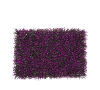 YGLONG Gazon Synthetique Exterieur Tapis de Gazon Milan Artificiel 40x60cm, 1 pièce, décoration pelouse, Simulation Plantes en Plastique, Mur Fond Mariage, hôtel, Maison(Purple2)