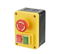 YH02A D-2 120 V/250 V 16A interrupteur à bouton-poussoir électromagnétique interrupteurs d'arrêt d'urgence for outils électriques et équipements de(250VAC)