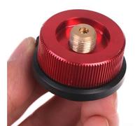 Yhenlovtt Adaptateur de construction pour réchaud de camping butane 1/5 convertisseur avec boîte pour verrouillage en alliage d'aluminium plus cuivre gaz compatible