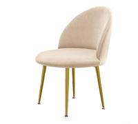 Yhenlovtt Housses de chaise élastiques douces et confortables en forme de bec de canard pour la maison, l'hôtel, le restaurant - Protection des meubles - Beige gris