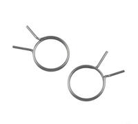 Yhenlovtt Lot de 5 ressorts de rechange pour poignée de porte, bobine de torsion en acier inoxydable pour boutons de levier de porte intérieure et loquet (FW-MSXNH)