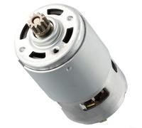 Yhenlovtt Moteur RS775 18 V CC avec engrenage à 11 dents, dispose d'un ventilateur de refroidissement pour un fonctionnement amélioré dans les scies alternatives