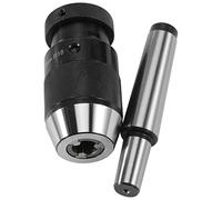 Yheonver Mandrin de perçage sans clé 0,2-16 mm B18 + MT3 M12 DIN228A arbre conique Morse