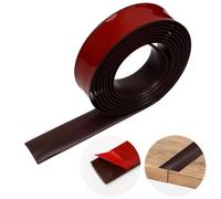 YHomU Bande de Transition de Sol, Bande de Couverture des Joints Auto adhésive, Profil Flexible en PVC pour Sol stratifié, séparateur Plat pour réparation de Sol et Passage de Porte, 300 cm x 4 cm