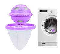 Yhsioaklo Attrape-Poils D'Animaux Pour Le Linge - Filtre Intégré Flottant En Forme De Boule Éponge,Attrape-Peluches Lave-Linge,Pour Dortoir Camping-Car Bateau Salon De Toilettage Maison Voyage Hôtel