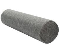 YHXAIQ Coussin Long Boudin, Forme Ronde Longue Doux Confortable Tissu en Lin, pour Tête Dos Jambes et Yoga, Coussin Cylindrique Canapé Lit Oreiller Traversin(Dark Gray,12 x 90 cm)