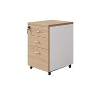 YHxFlux Armoire de Bureau Accessoires de mobilier Bureau, Armoire d'information, classeur, Organisateur d'activités, Accessoires d'ordinateur Rangement(Natural)