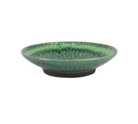 YHxFlux Soucoupes pour Pots de Fleurs Soucoupe légère en céramique de Luxe for compositions Florales, Plateau égouttoir for Plantes avec contenants décoratifs ondulés pour jardinières