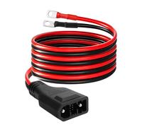 YIBEICO Câble de batterie supplémentaire 1,5 m 50 A pour EcoFlow Delta 2/3 | Câble d'extension bidirectionnel XT150 8 AWG pour systèmes de batterie externe compatibles 48 V/51,2 V