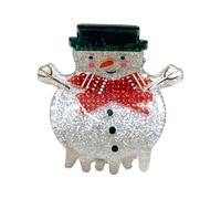 YIBOZI Accessoires pour cheveux de Noël, accessoires pour cheveux de Noël en acrylique étincelant pour les fêtes de vacances et les réunions de famille, pinces à cheveux sans danger pour les enfants