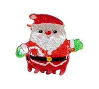 YIBOZI Accessoires pour cheveux de Noël, accessoires pour cheveux de Noël en acrylique étincelant pour les fêtes de vacances et les réunions de famille, pinces à cheveux sans danger pour les enfants