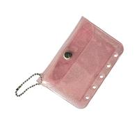 YIBOZI Lot de 10 porte-cartes transparents à 5 emplacements pour cartes en polypropylène transparent