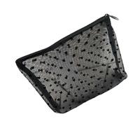 YIBOZI Pochettes de rangement transparentes en maille de grande capacité pour cosmétiques, accessoires de voyage, avec intérieur spacieux