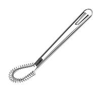Yicare Fouet Cuisine à Spirale Cuillère Magique en INOX mèche Batteur à Main levée mousseur Foamer moussant crémeux Acier Inoxydable Mini-mélangeur Agitateur (argenté)
