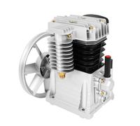 YIEMJS 3 HP Compresseur d'air 10 bars compresseur piston tête de pompe 2 cylindres boîtier en aluminium poulie puissant compresseur d'air comprimé haute alimentation en air pour outils pneumatiques