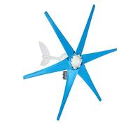 YIGECHENXIN Kit d'éolienne de 2000W, 12V-220V, 6 pales, générateurs d'énergie Libre à Haute efficacité pour extérieur avec contrôleur pour Maison, éclairage de Rue, Nouvelle énergie,48V