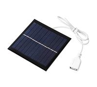 YIGZYCN Panneau LED à énergie solaire 1 W 5,5 V