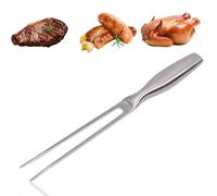 YIHAOH Fourchettes a Viande Avec Manche, Fourchette Rotissoire Professionnelle, Fourchette Barbecue, Découper en Acier Inoxydable, Convient Cuisine, Banquet, Barbecue