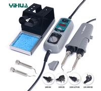 YIHUA 938D pince à épiler Portable Station de soudage 110V 220V Station de fer à souder puce Kit de dessoudage ensemble équipement de soudage SMD Set 2
