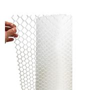 YiHYSj Grille de Protection pour Gazon Clôture de Jardin pour Volière Plastique Filet de Protection Balcon Filet de Sécurité Léger (Blanc Noir Vert) (Maille 0.6cm*Largeur 0.5m)