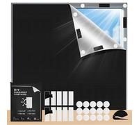 Yiichiy Store Occultant sans Perçage, s'adapte à Toutes Les Formes de Fenêtres, Protection Solaire Film Occultant Fenetre Portable, avec Attaches Auto-adhésives (100l x 145L cm)