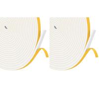 YIMIKI Joint Porte Mousse Adhésif,Fenetre Isolation,Bande Anti-froid 6x3mm (Lot de 2)